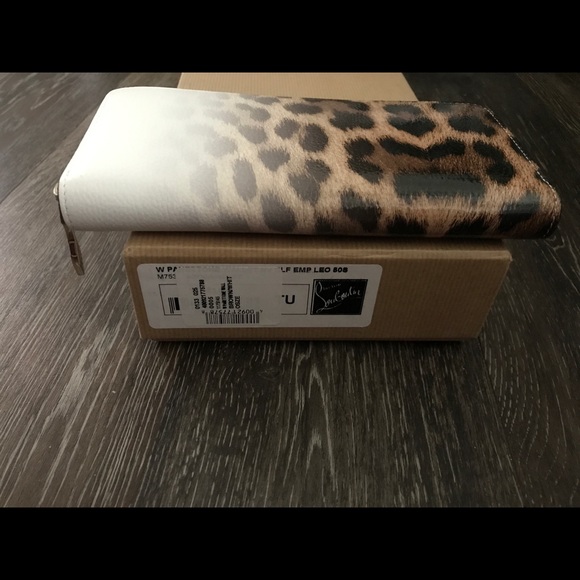 Christian Louboutin Leopard Degrade Wallet - Picture 4 of 4